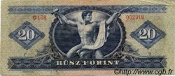 20 Forint HONGRIE  1969 P.169e TB