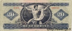 20 Forint HONGRIE  1975 P.169f B à TB