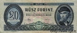 20 Forint HONGRIE  1980 P.169g B à TB