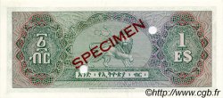 1 Dollar Spécimen ÉTHIOPIE  1961 P.18s NEUF