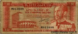 10 Dollars ÉTHIOPIE  1966 P.27a B