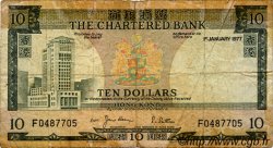 10 Dollars HONG KONG  1977 P.074c B