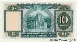 10 Dollars HONG KONG  1982 P.182j SUP