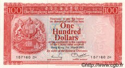 100 Dollars HONG KONG  1981 P.187c SPL+