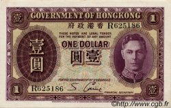 1 Dollar HONG-KONG  1936 P.312