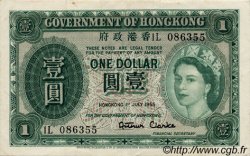 1 Dollar HONG KONG  1955 P.324Aa SUP
