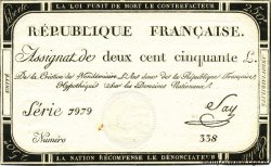 250 Livres FRANCE  1793 Laf.170 SUP