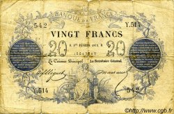 20 Francs type 1871 FRANCE  1871 F.A46.03 B