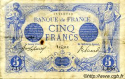 5 Francs BLEU FRANCE  1912 F.02.07 TB+