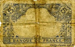 5 Francs BLEU FRANCE  1915 F.02.25 pr.B