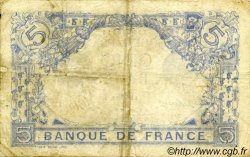 5 Francs BLEU FRANCE  1916 F.02.42 TB