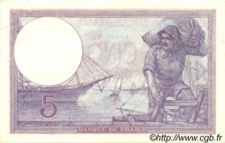 5 Francs FEMME CASQUÉE FRANCE  1921 F.03.05 SUP+
