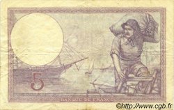 5 Francs FEMME CASQUÉE FRANCE  1931 F.03.15 TB à TTB