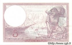 5 Francs FEMME CASQUÉE modifié FRANCE  1939 F.04.10 SUP+