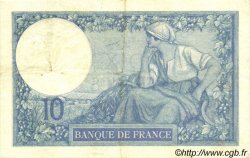 10 Francs MINERVE FRANCE  1918 F.06.03 TTB à SUP