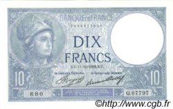 10 Francs MINERVE FRANCE 1936 F.06.17