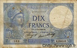 10 Francs MINERVE FRANCE 1936 F.06.17