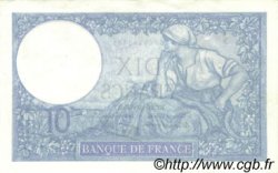 10 Francs MINERVE modifié FRANCE  1940 F.07.21 SUP