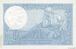 10 Francs MINERVE modifié FRANKREICH  1940 F.07.23 VZ+