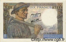 10 Francs MINEUR FRANCE  1946 F.08.16 SUP+