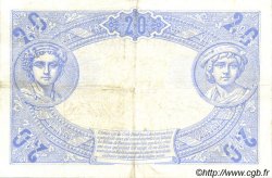 20 Francs BLEU FRANCE  1913 F.10.03 TTB