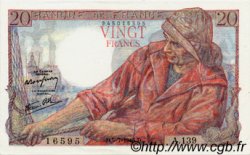20 Francs PÊCHEUR FRANCE  1945 F.13.10 pr.NEUF