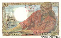 20 Francs PÊCHEUR FRANCE  1949 F.13.14 SPL