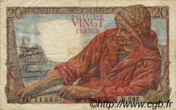 20 Francs PÊCHEUR FRANCE  1950 F.13.17 TB