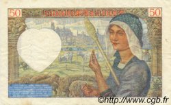 50 Francs JACQUES CŒUR FRANCE  1941 F.19.10 TTB