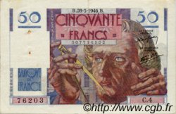 50 Francs LE VERRIER FRANCE  1946 F.20.02 TTB+