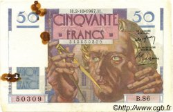 50 Francs LE VERRIER FRANCE  1947 F.20.09 TB