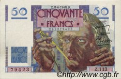 50 Francs LE VERRIER FRANCE  1948 F.20.10 SPL+