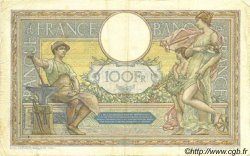 100 Francs LUC OLIVIER MERSON grands cartouches FRANCE  1923 F.24.01 pr.TTB
