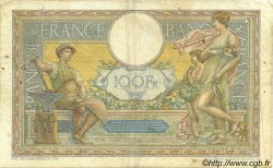 100 Francs LUC OLIVIER MERSON grands cartouches FRANCE  1927 F.24.06 TB