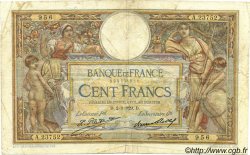 100 Francs LUC OLIVIER MERSON grands cartouches FRANCE  1929 F.24.08 pr.TB