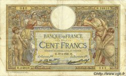 100 Francs LUC OLIVIER MERSON grands cartouches FRANCE  1929 F.24.08 TB