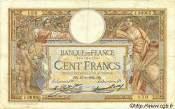 100 Francs LUC OLIVIER MERSON grands cartouches FRANCE  1932 F.24.11 TB+
