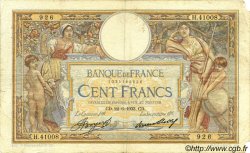 100 Francs LUC OLIVIER MERSON grands cartouches FRANCE  1933 F.24.12 B