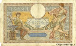 100 Francs LUC OLIVIER MERSON grands cartouches FRANCE  1933 F.24.12 B