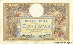 100 Francs LUC OLIVIER MERSON grands cartouches FRANCE  1934 F.24.13 TB+