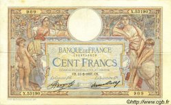100 Francs LUC OLIVIER MERSON grands cartouches FRANCE  1937 F.24.16 TTB