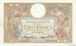 100 Francs LUC OLIVIER MERSON grands cartouches FRANCIA  1937 F.24.16