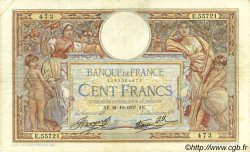 100 Francs LUC OLIVIER MERSON type modifié FRANCE  1937 F.25.03 VF-