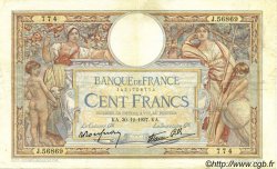 100 Francs LUC OLIVIER MERSON type modifié FRANCE  1937 F.25.07 TTB