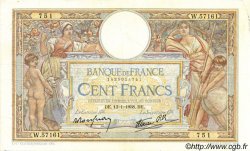 100 Francs LUC OLIVIER MERSON type modifié FRANCE  1938 F.25.08 TTB+