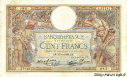 100 Francs LUC OLIVIER MERSON type modifié FRANCE  1938 F.25.11 TB