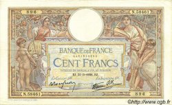 100 Francs LUC OLIVIER MERSON type modifié FRANCE  1938 F.25.14 TTB+