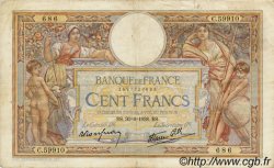 100 Francs LUC OLIVIER MERSON type modifié FRANCE  1938 F.25.24 TB