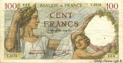 100 Francs SULLY FRANCE  1939 F.26.12 TB+