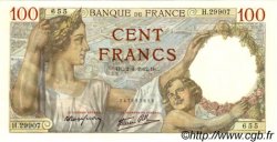 100 Francs SULLY FRANCIA  1942 F.26.69 q.FDC